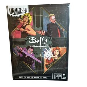 Unmatched Buffy the Vampire Slayer Board Game Restoration Mondo Complete. New